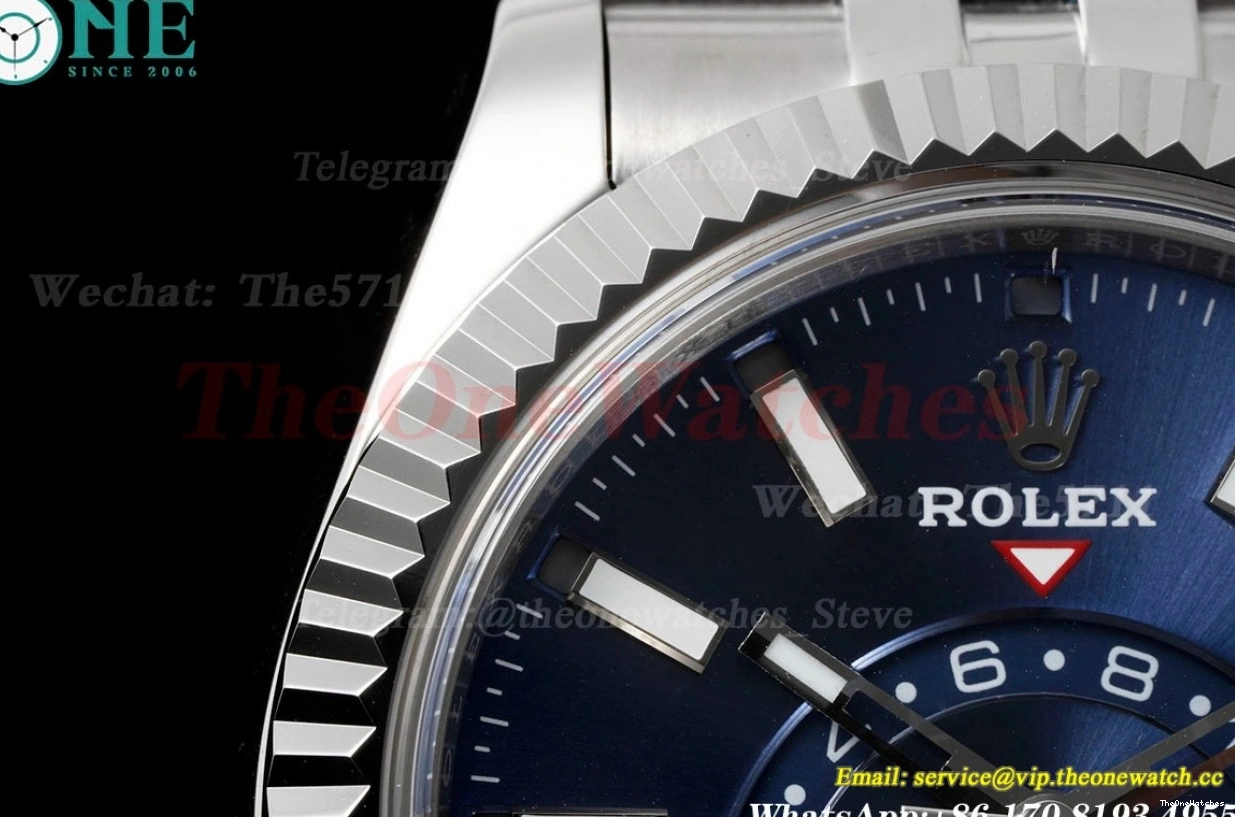A9001 Stk SS  Jubilee FNF SkyDweller Blue 326934 SS 42mm 0430